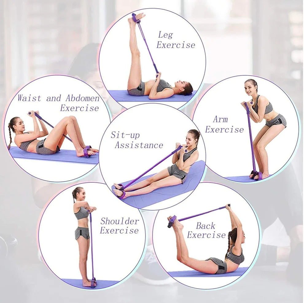 Yoga Pedal Puller Resistance Band Fitness Equipment
